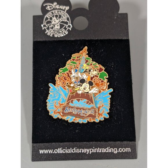 Disney 2002 Splash Mountain Slider Trading Pin NEW - Picture 3 of 6